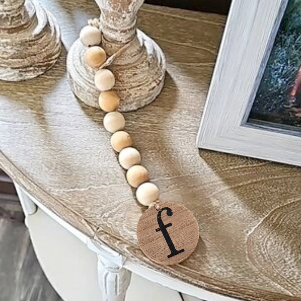 Wooden Bead Garland